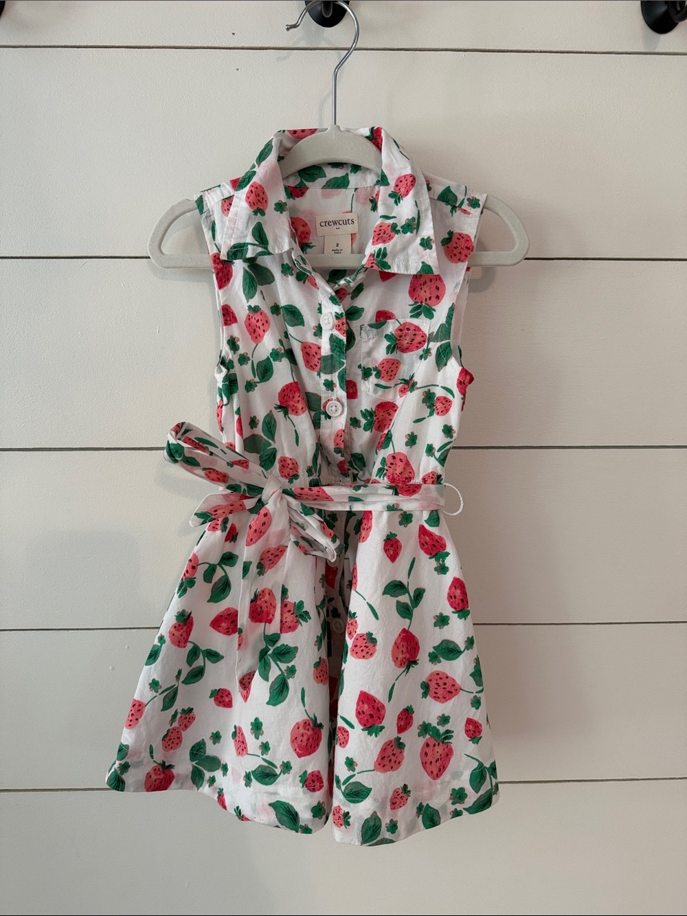 J. Crew Strawberry Dress